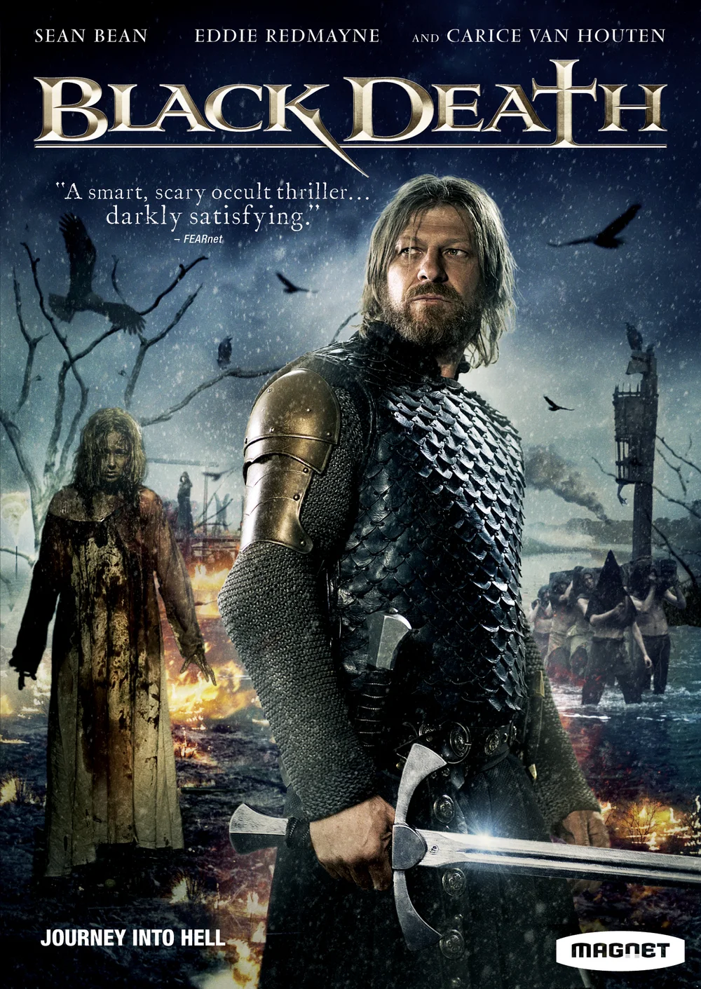  Black Death  Sean Bean, Eddie Redmayne, Carice van Houten  Jens Meurer, Douglas Rae, Phil Robertson  Christopher Smith   