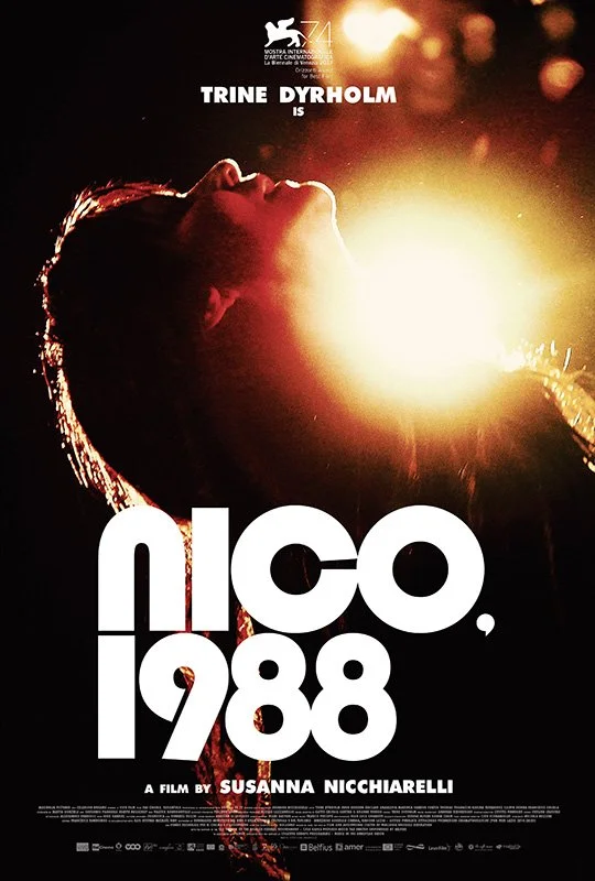  Nico, 1988  Trine Dyrholm, John Gordon Sinclair, Anamaria Marinca, Sandor Funtek, Thomas Trabacchi, Karina Fernandez, Calvin Demba  Marta Donzelli, Gregorio Paonessa, Joseph Rouschop, Valérie Bournonville  Susanna Nicchiarelli   