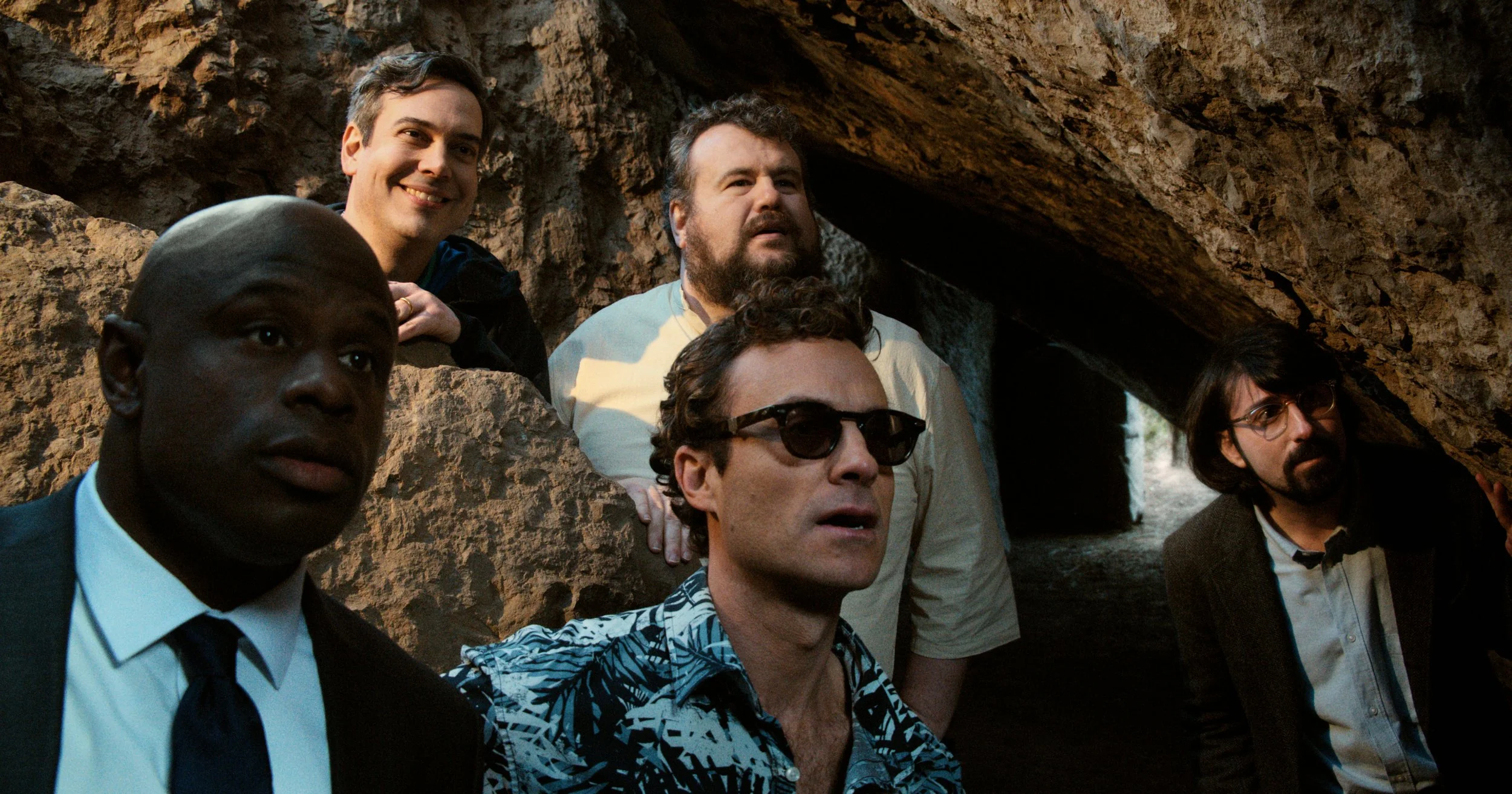  Nelson Franklin, Mike Mitchell, Jamar Neighbors, Nick Corirossi &amp; Armen Weitzman in THE NAPA BOYS, a Magnolia Pictures release. Photo courtesy of Magnolia Pictures. 