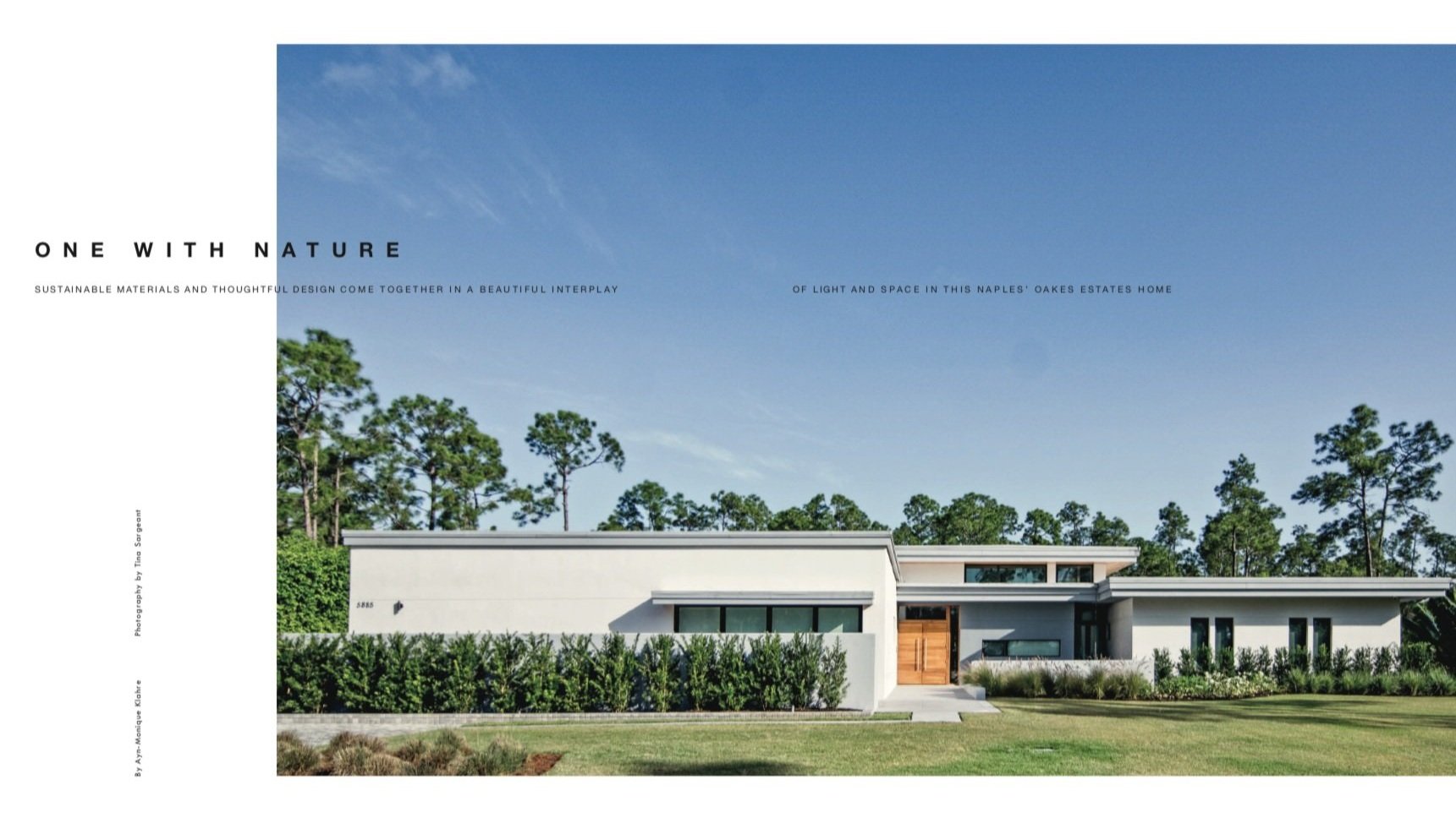 GULFSHORE LIFE: HOME - ONE WITH NATURE