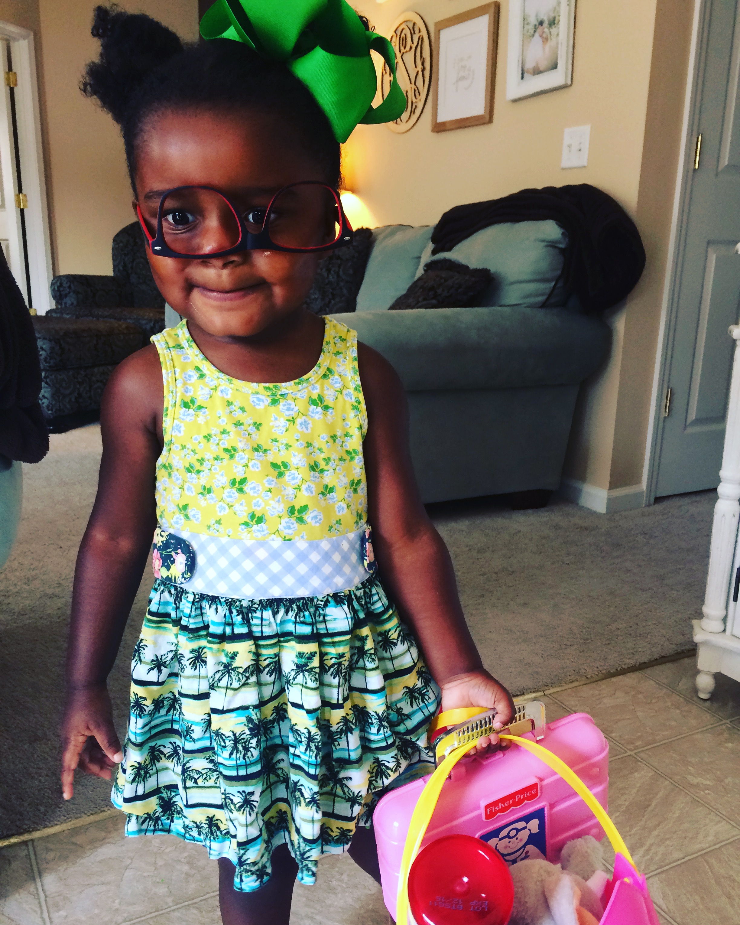 I can't leave out this pretty girl. She's growing so fast. I'm soaking all of her in.