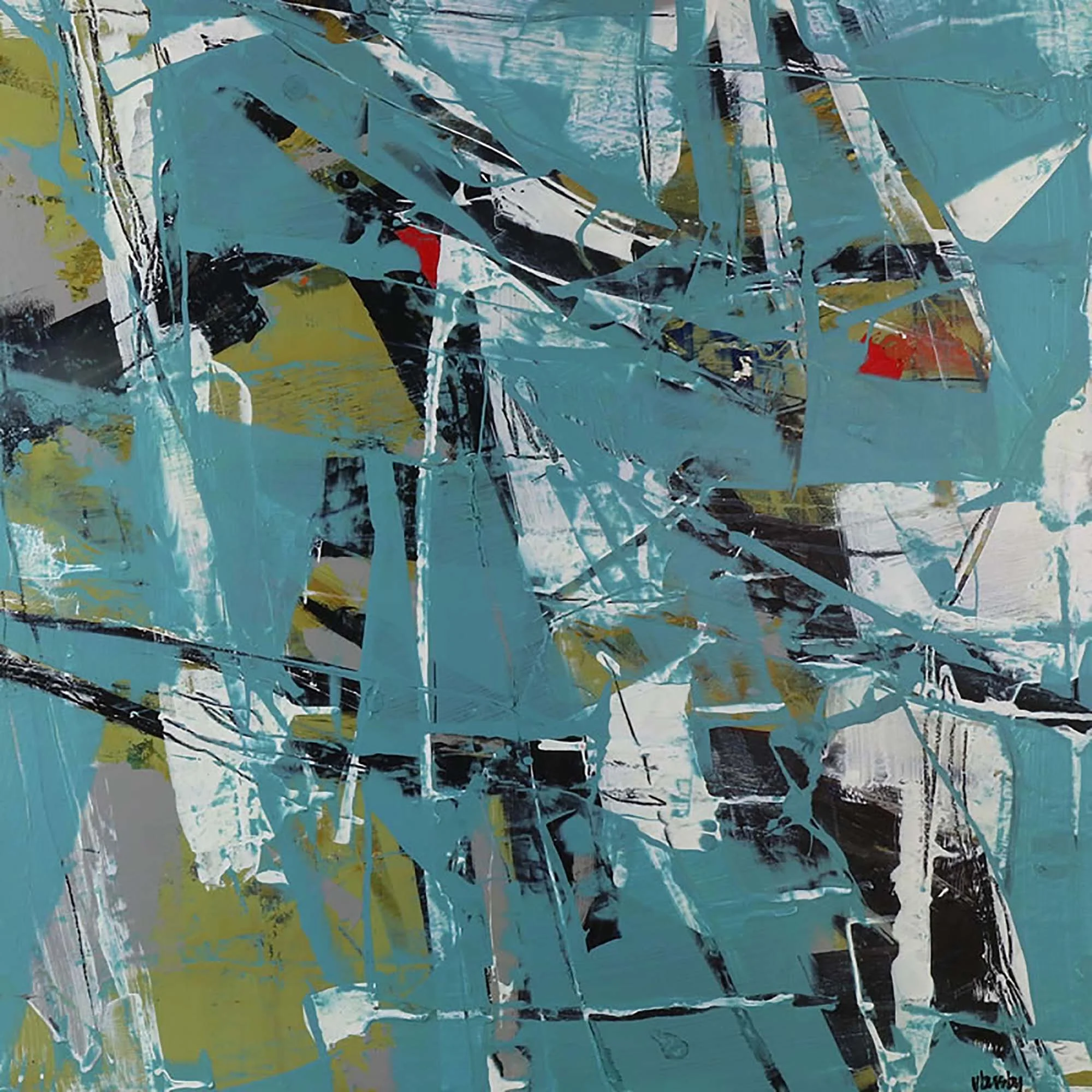 I_11_01 | Fragments of Red Blowing Away | available at the studio