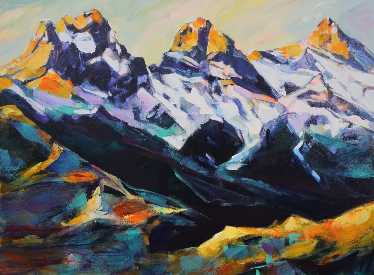 0619_12_25_ | Three Sisters Morning Gold | with a gallery