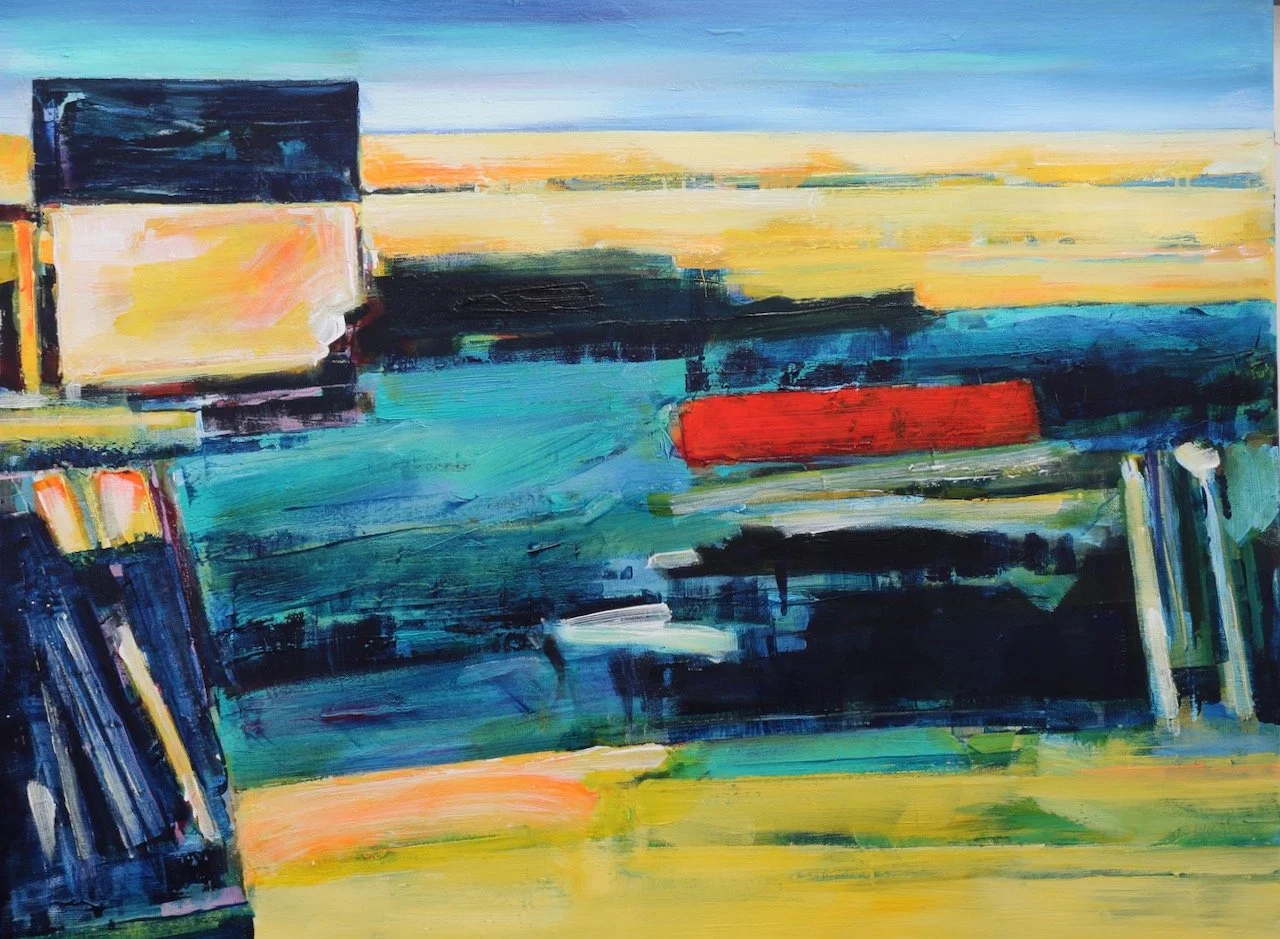 0695_02 26  | The Prairie Garden 26
36 x 48 inches | acrylic on canvas
