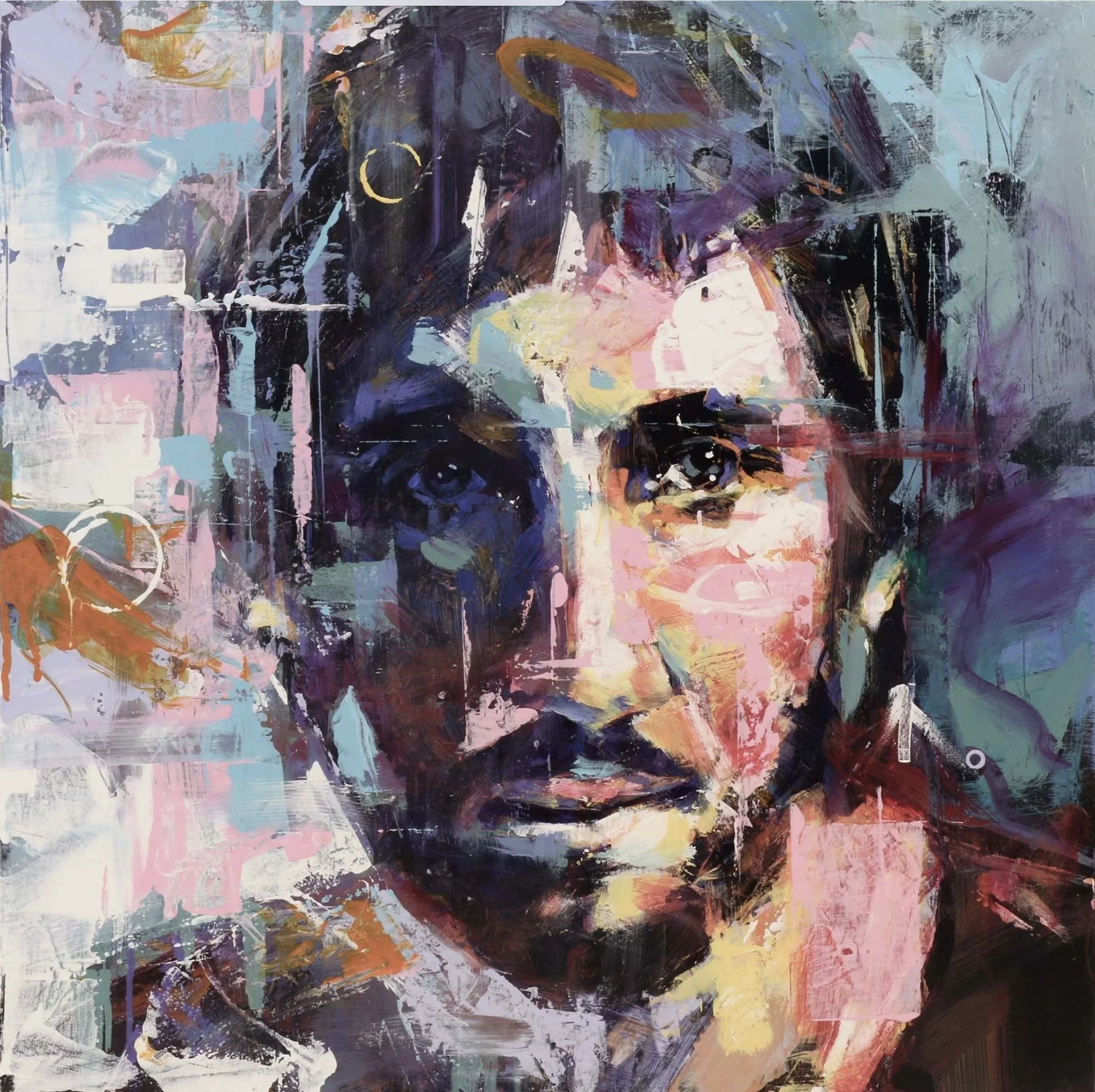 0326_K | Pete Townshend | 🟢 AVAILABLE at studio
24 x 24 inches | acrylic on 2 inch gallery cradled board