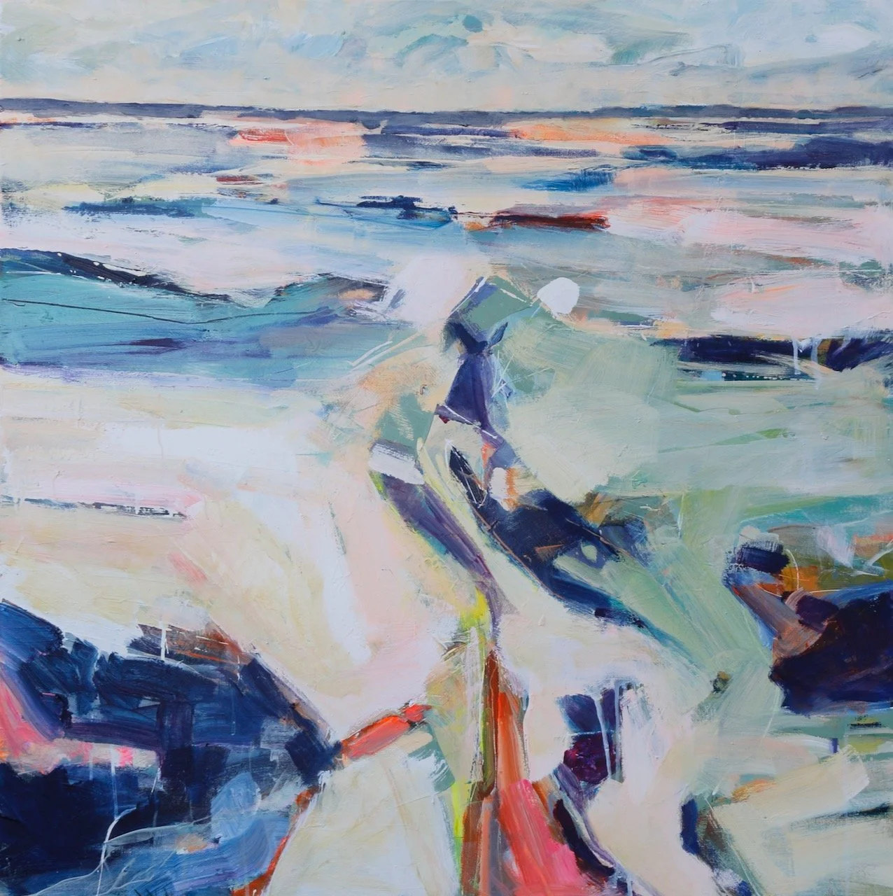 0737_26  | Meadowlark Ravine | 🟢 Available at studio
40 x 40 inches | acrylic on gallery canvas