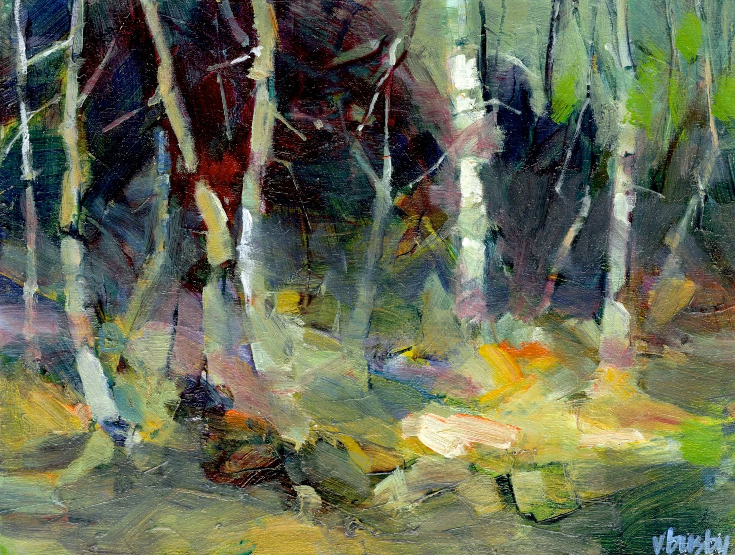 Canada West 9 x 12  Paintings