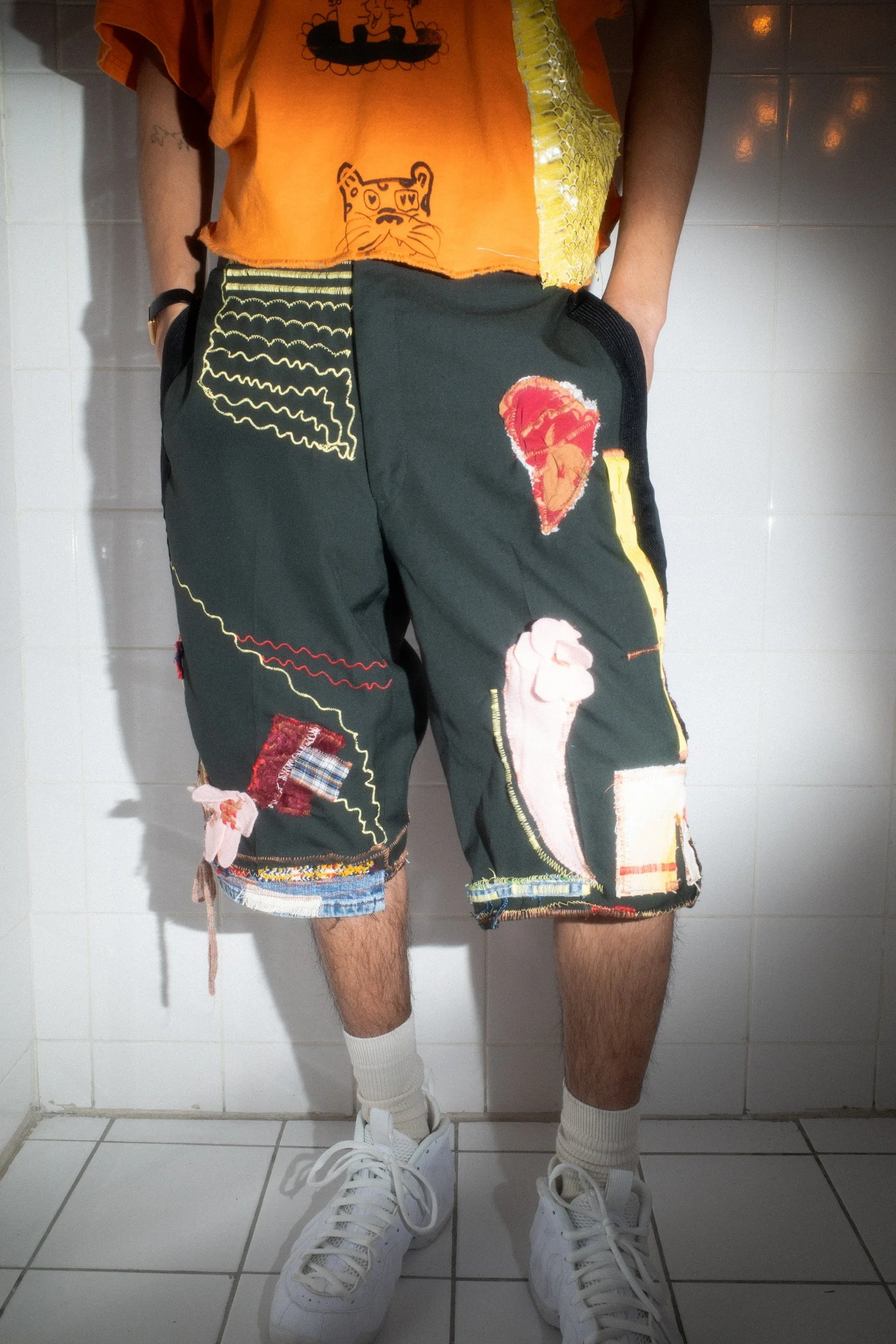 Embellished Work Short