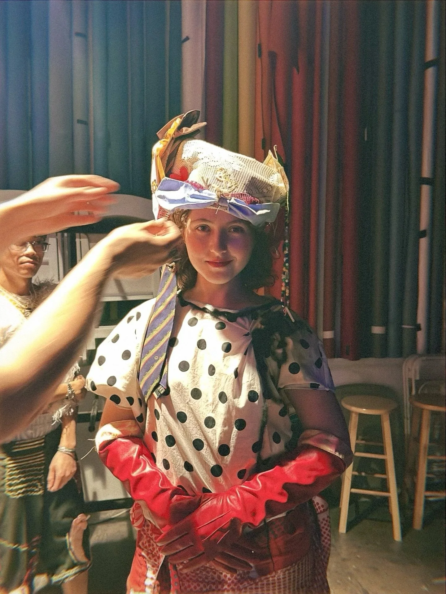 One week ago I had the honor to share my most recent collection!! What an unforgettable night filled with love, energy, and so many amazing people!! 

A body of work in which pieces are of one-of-one and crafted out of vintage and upcycled  materials