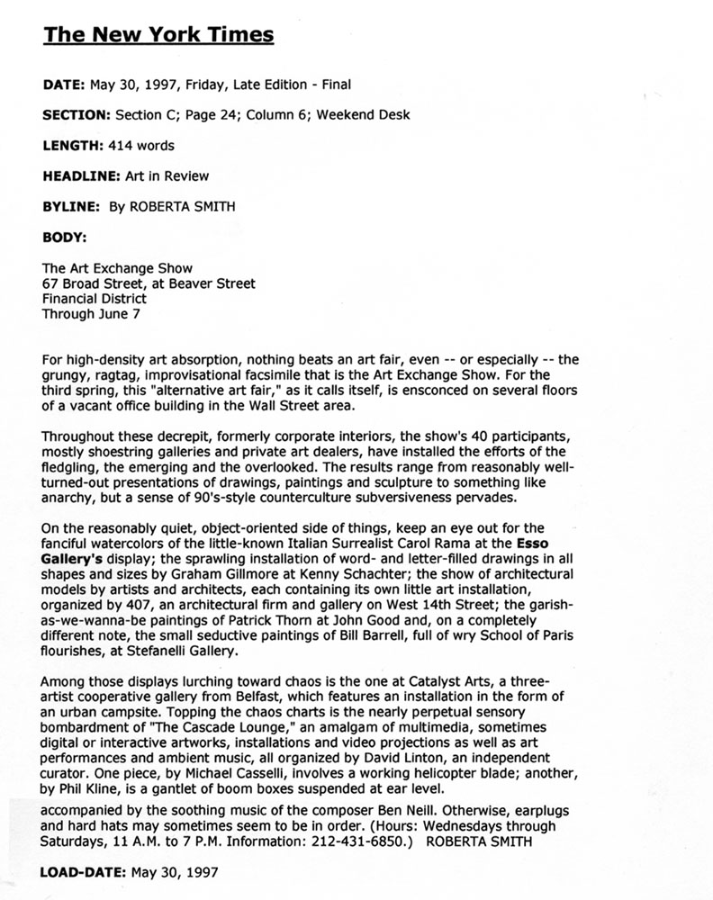 1997_ArtExhangeShow_NYT_05-30jpg