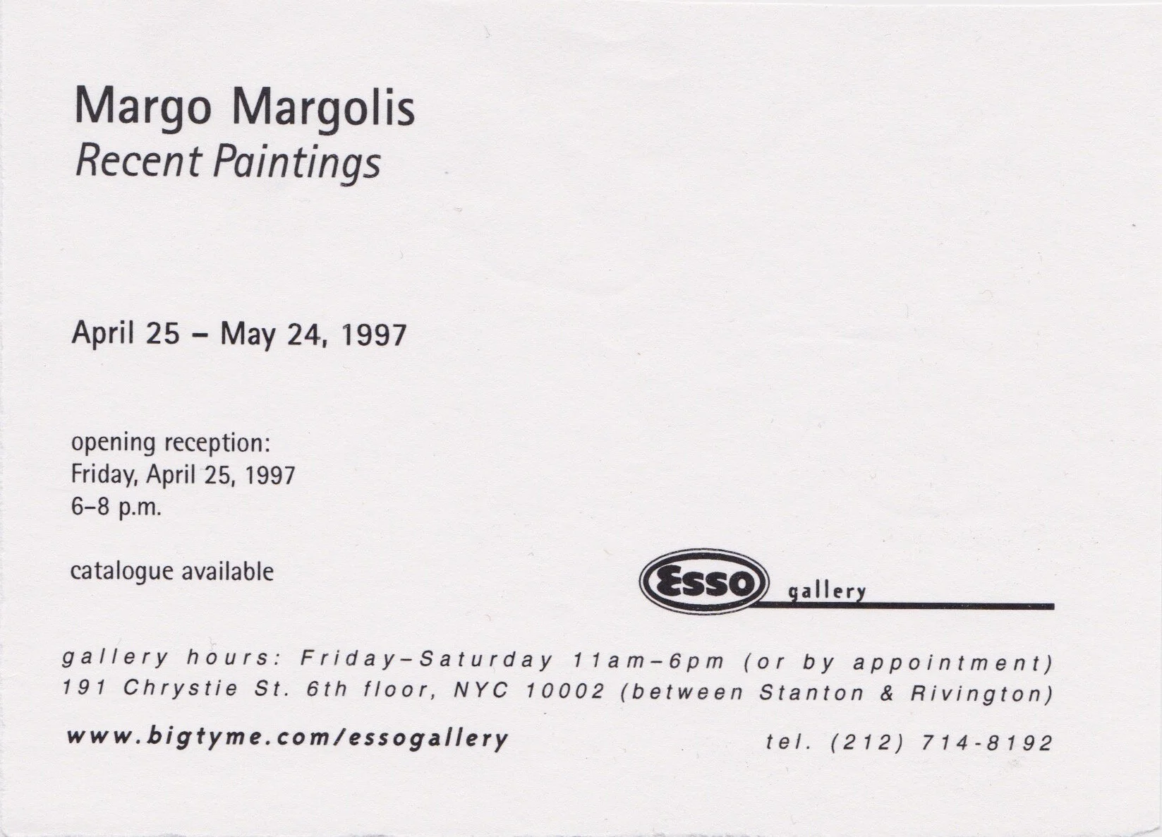 1997 05 24 Margo Margolis recent paintings.jpeg
