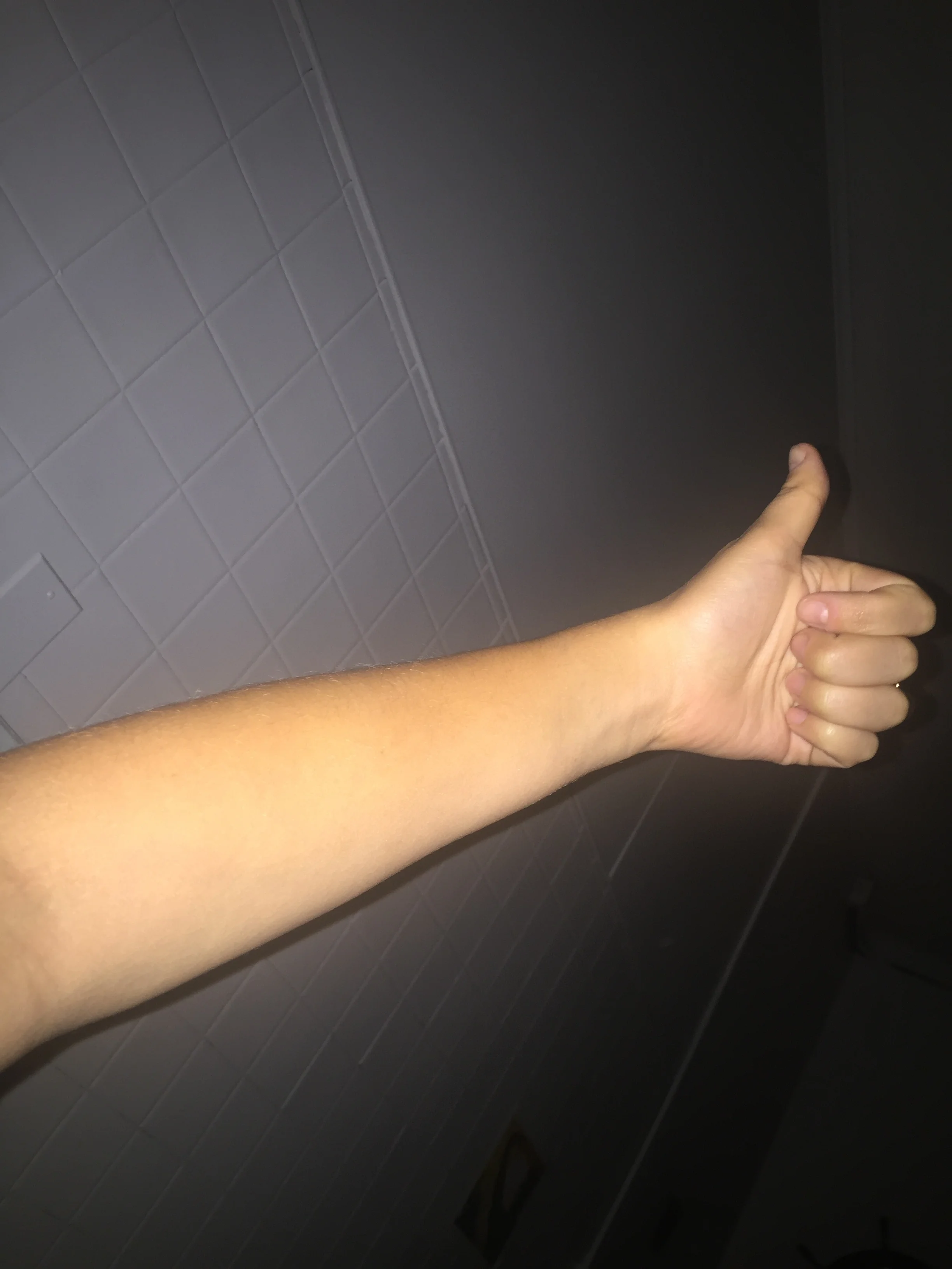 sunday august 6th, 2017 - no writing today - had to wash it all off to film a video :o my mom would be so happy