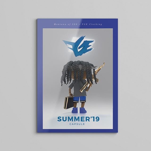 @fgeclothing just dropped its new Summer 19 online lookbook.  Swipe left and see a few spreads.  Design by @tillavision @joeyfingazlmt #TSO