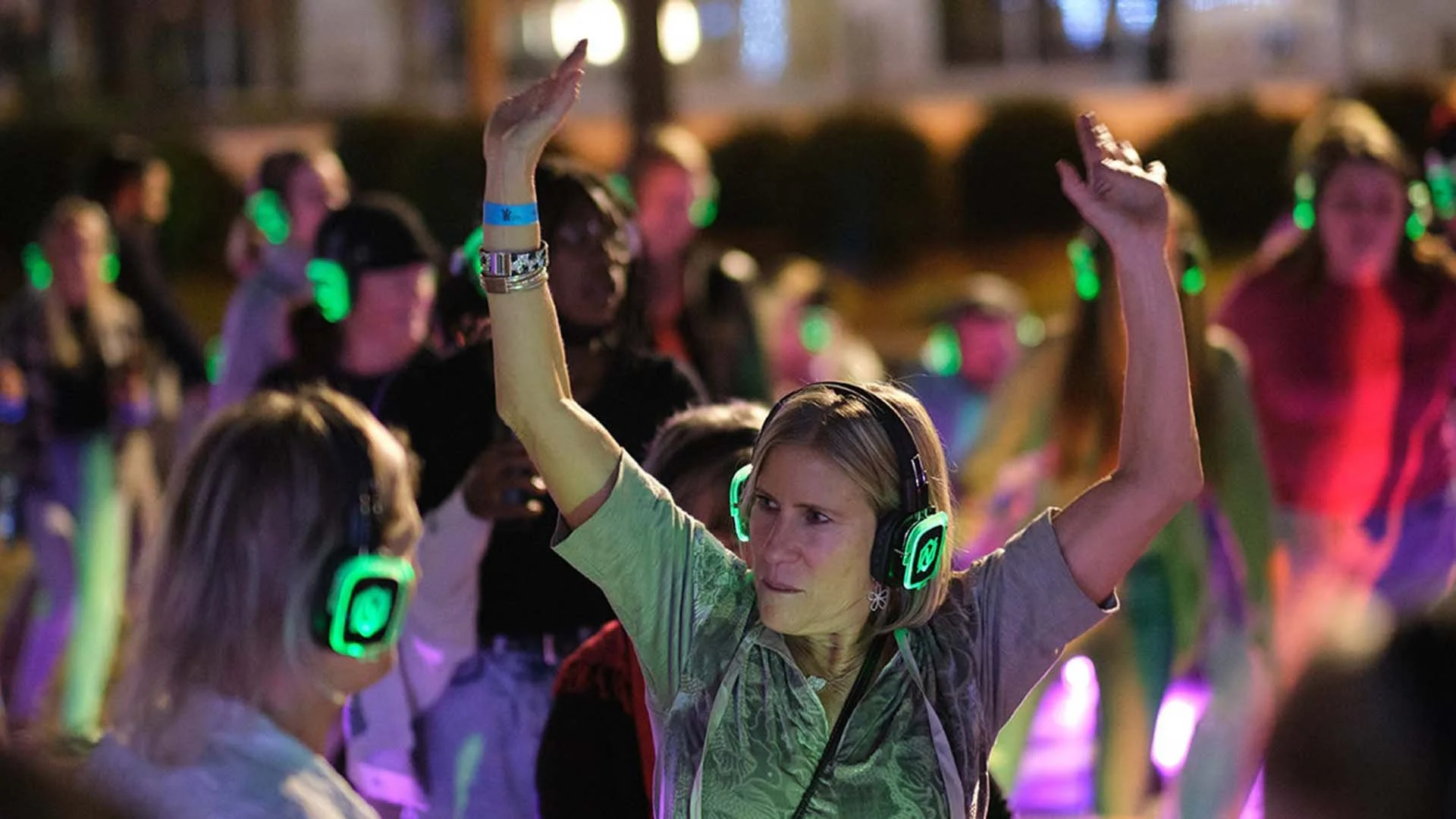 Silent Disco at Santa Clara University (San Jose Dj serving Santa Clara)