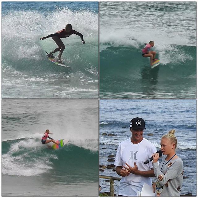 So stoked and proud of my eldest @charliallport taking out the girls 14s #BLsBlastoff2016 today. All the girls ripping. thanks for a sick comp and to all the sponsors @hurley @futuresfins @goproanz @gopro @blsblastoff