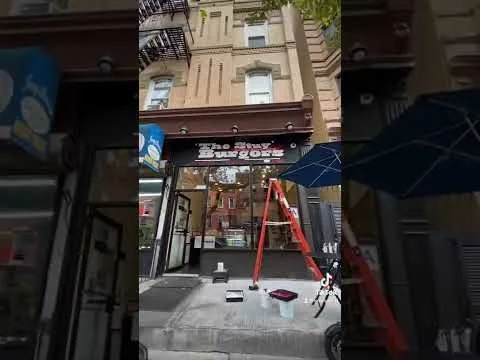 The Stuy Burgers Mural Completion