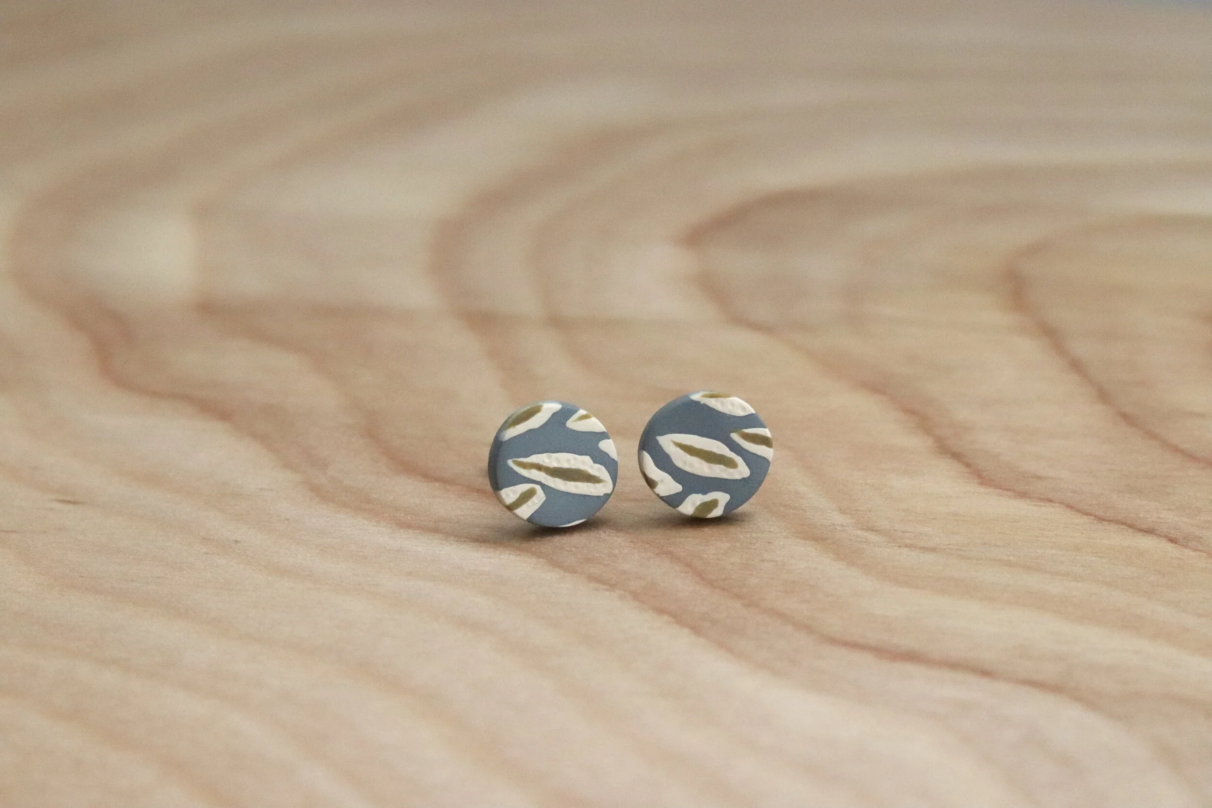 Seed Pod / Everyday Clay Studs