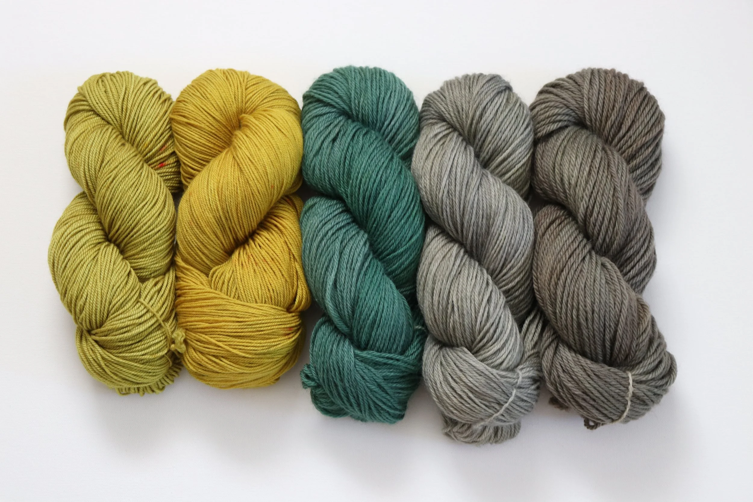 5 Skeins - Fiber Fade