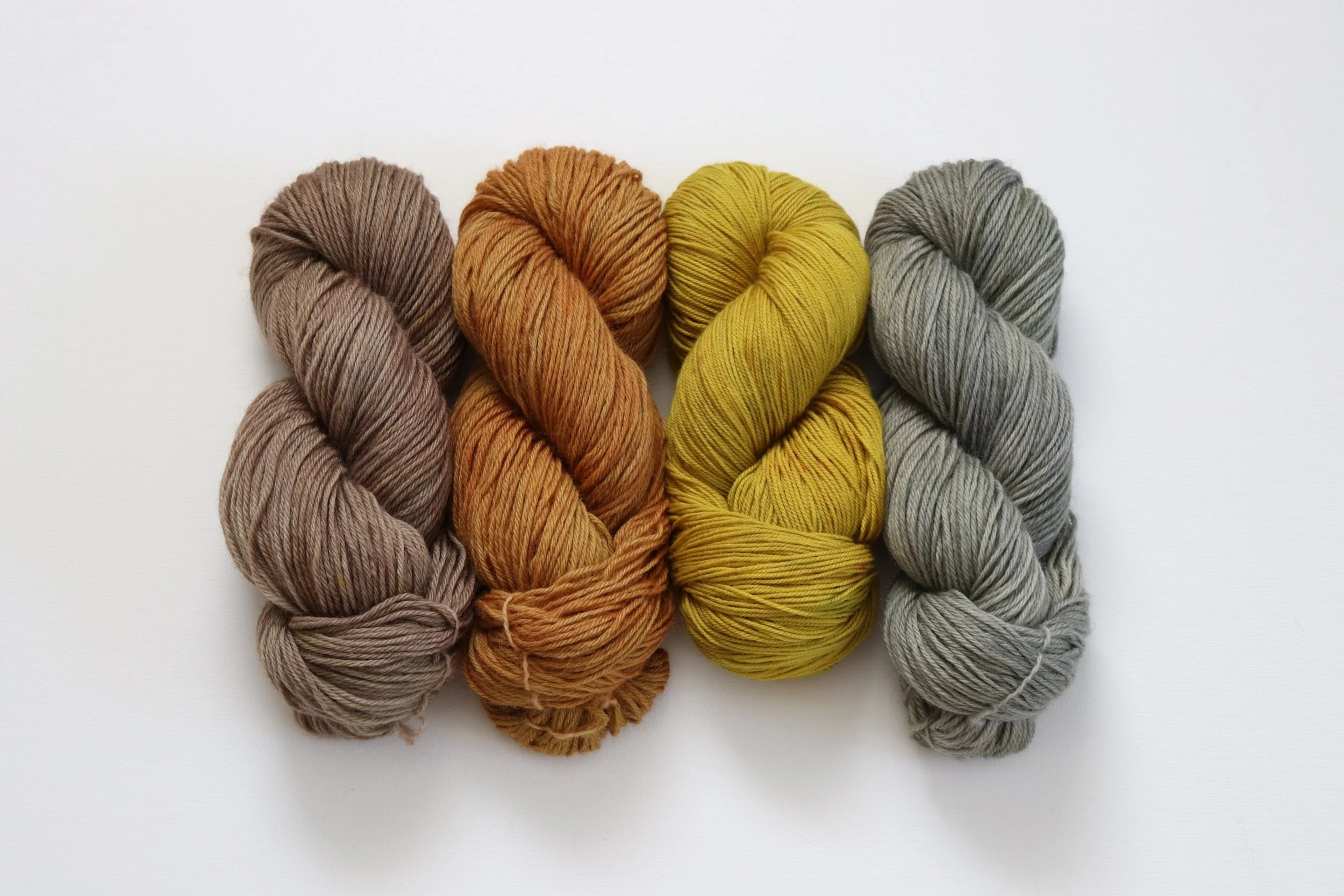 4 Skeins - Fiber Fade
