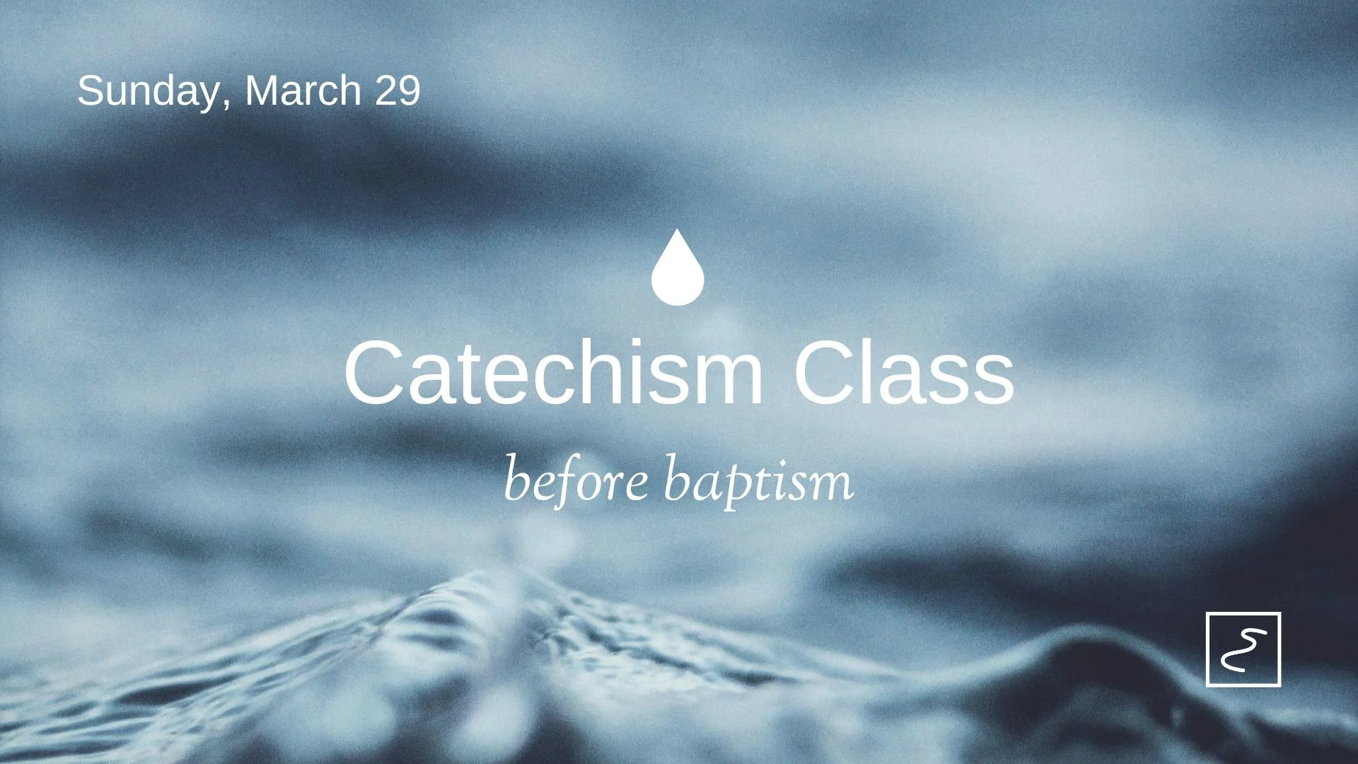 Catechism Class before Baptism — Emmaus Church