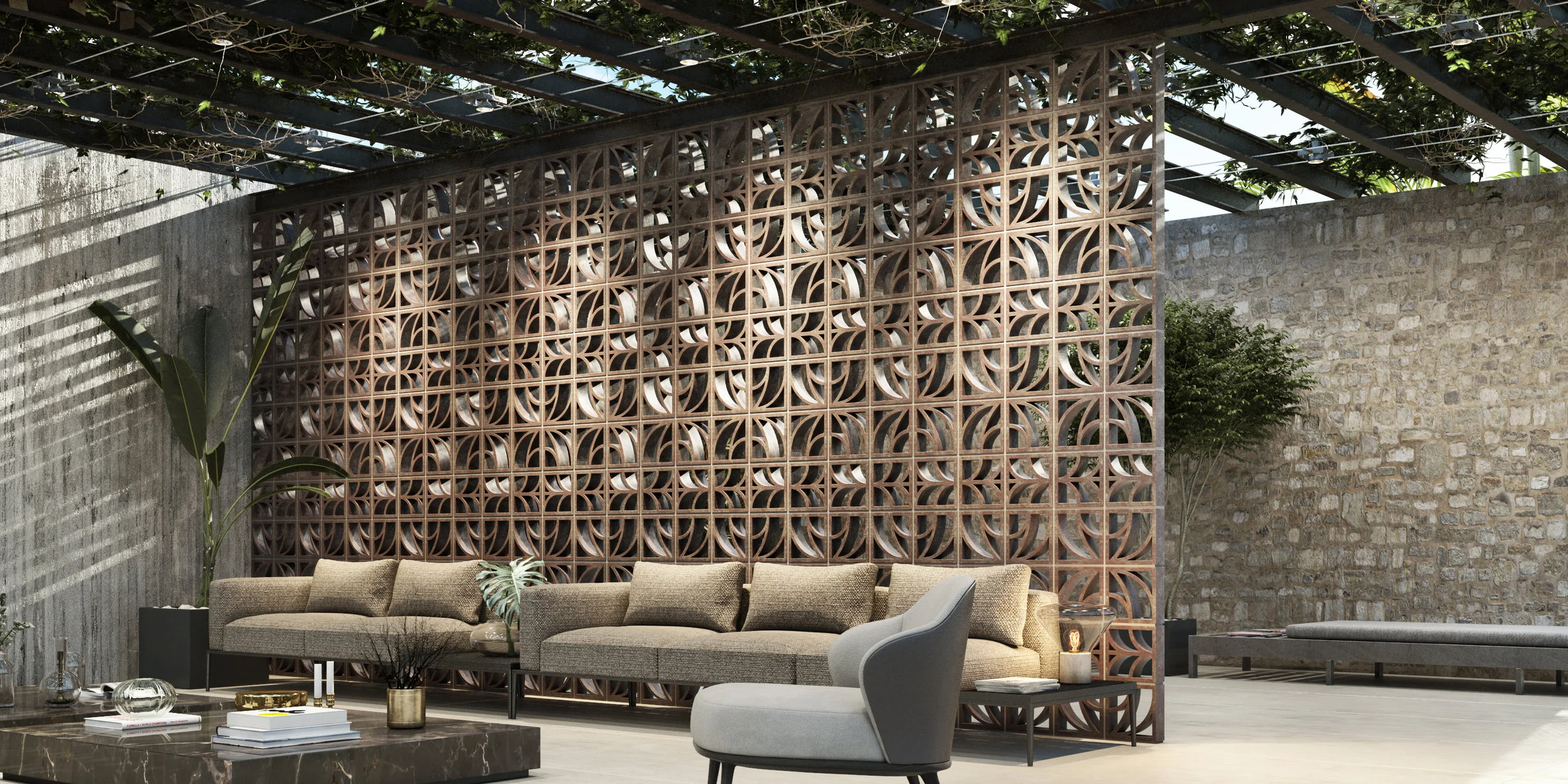 Cobogós: função e estilo com qualidade.