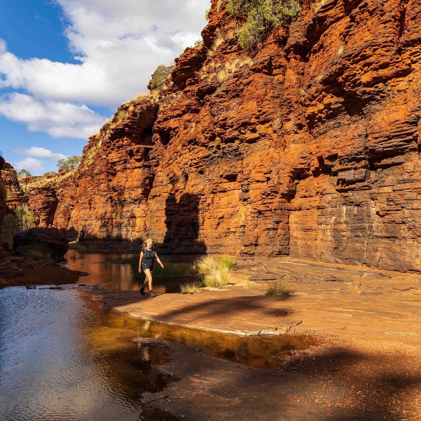 wow Karijini Nat Park very gorgeous gorges amazing walks swims &amp; some scrambling #love