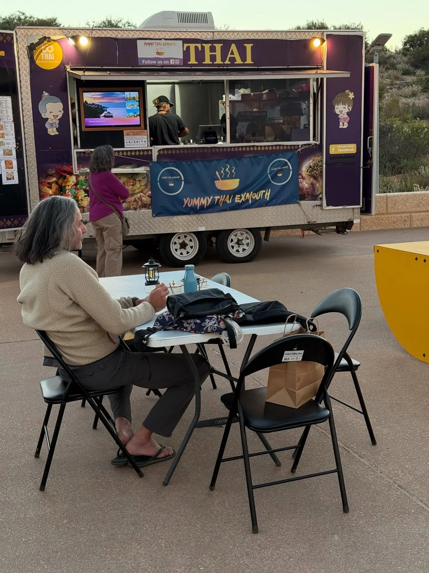 also great food and locals in Carnarvon &amp; Exmouth - making the most of it when we're in town - heading to Karijini Nat Park today taking a couple of weeks to cross east to Alice - we have picked us some mice 🐭 so hoping they don't eat our electr