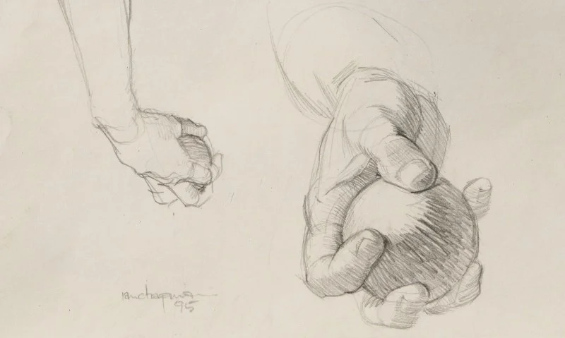 i) Hand study for Boule Players.jpg