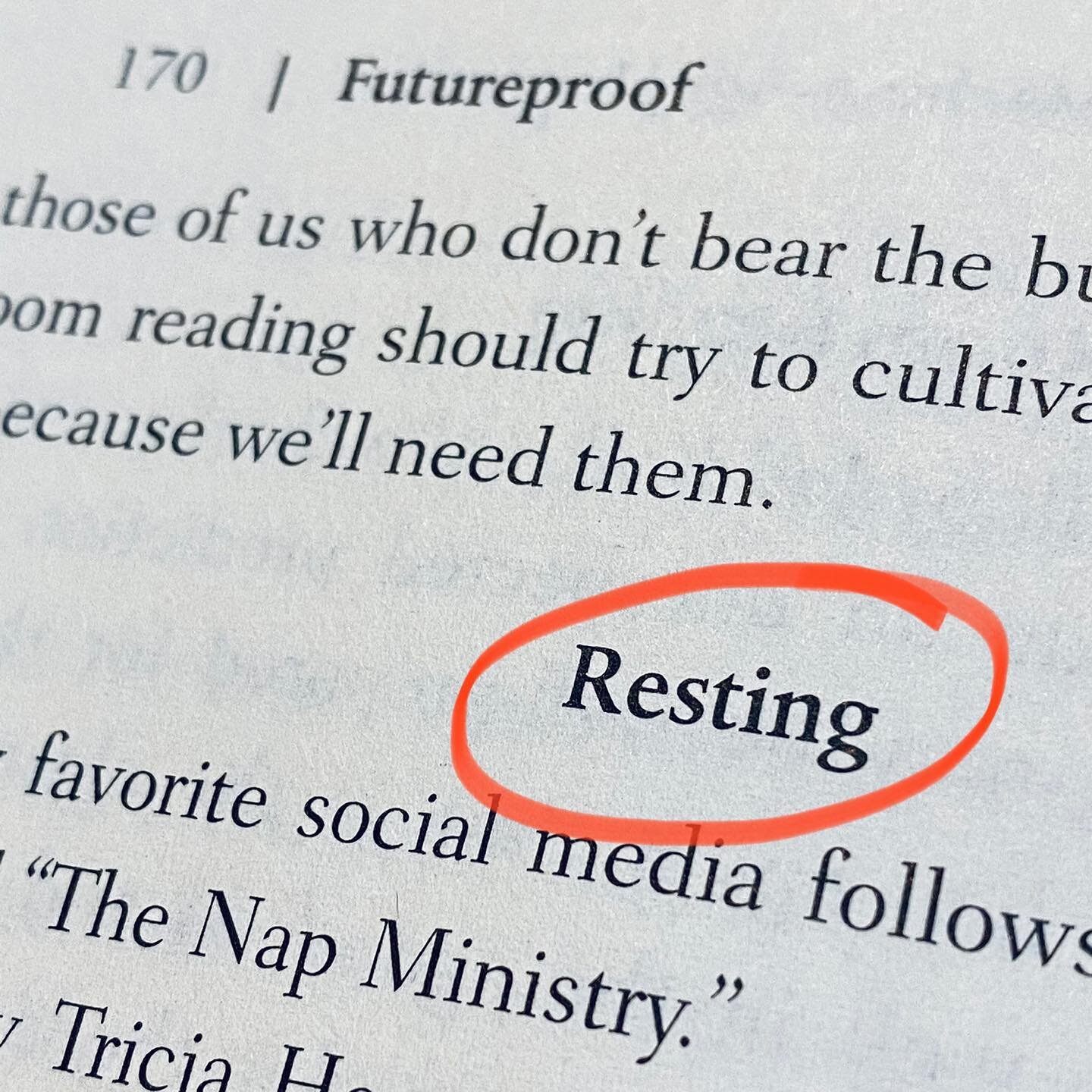 Take more Naps.  I&rsquo;m loving Kevin Roose&rsquo;s insight in his new novel, Futureproof: 9 Rules for Humans in the Age of Automation, about the importance of sleep and napping to drive success.  In the old economy, our value was mostly predicated