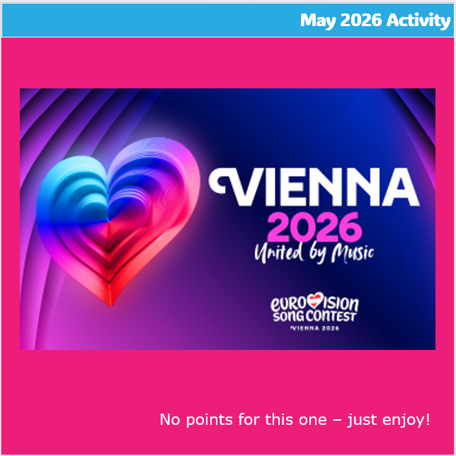 Vienna 2026 Eurovision. No points for this one, just enjoy!