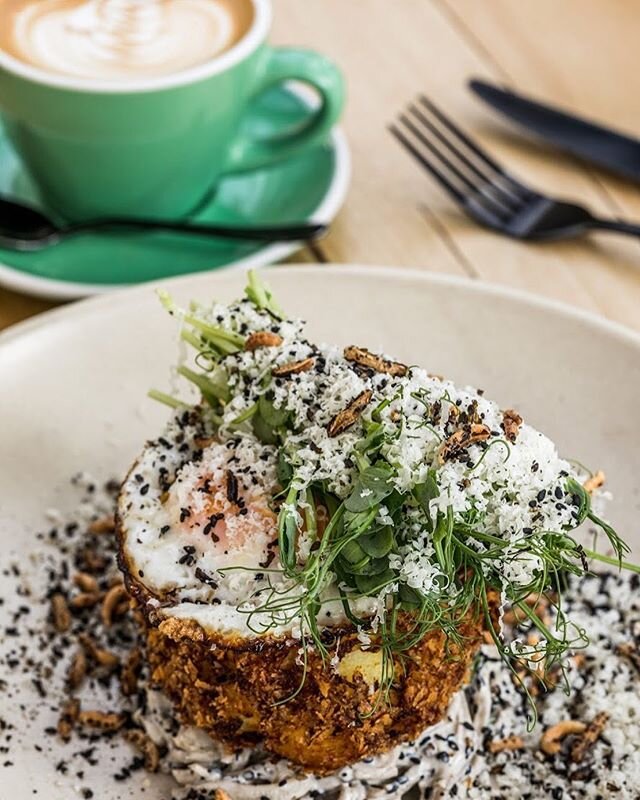 Classic brunch dish that we all love

Potato hash, celeriac &amp; black sesame remoulade, fried egg, pecorino

#brunchtime #hobartcafe #potatohash #wintermenu #hobartfood #tasmaniagram #hobartcafe #breakfast #borninbrunswick