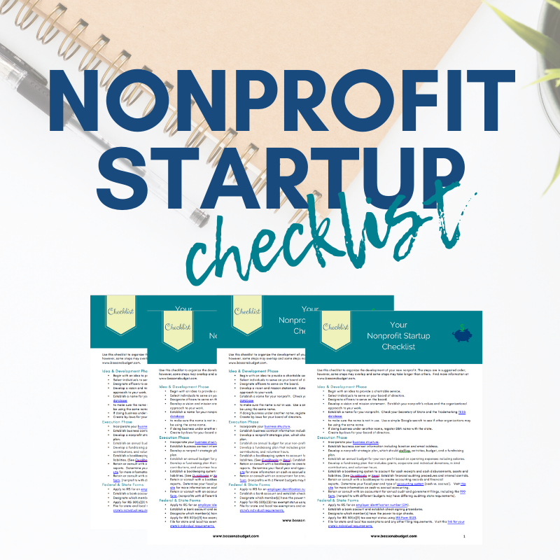 The 7 Items Your Nonprofit Must Have for Every Grant Application — Boss on a Budget Build a