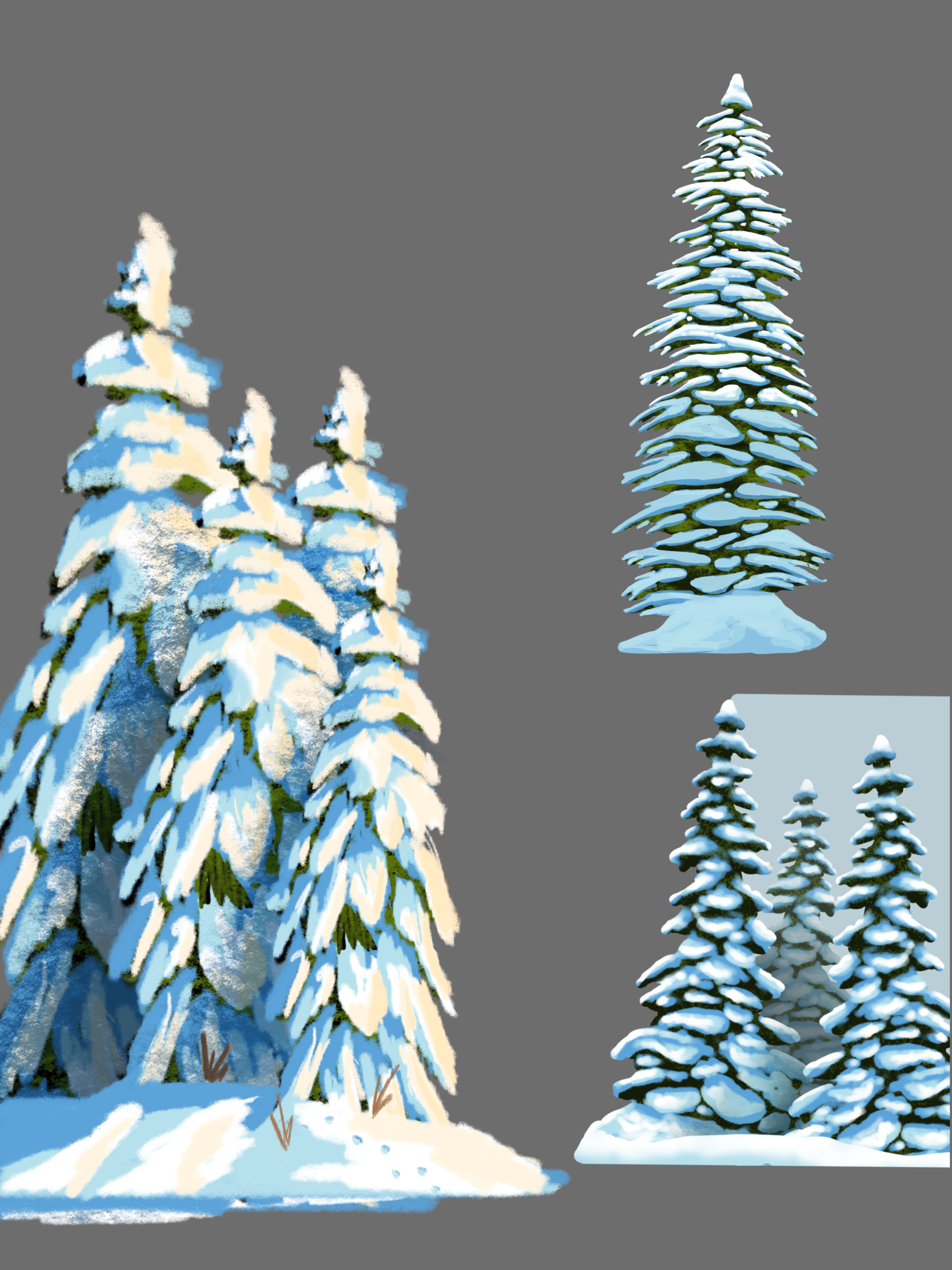Tree design explorations
