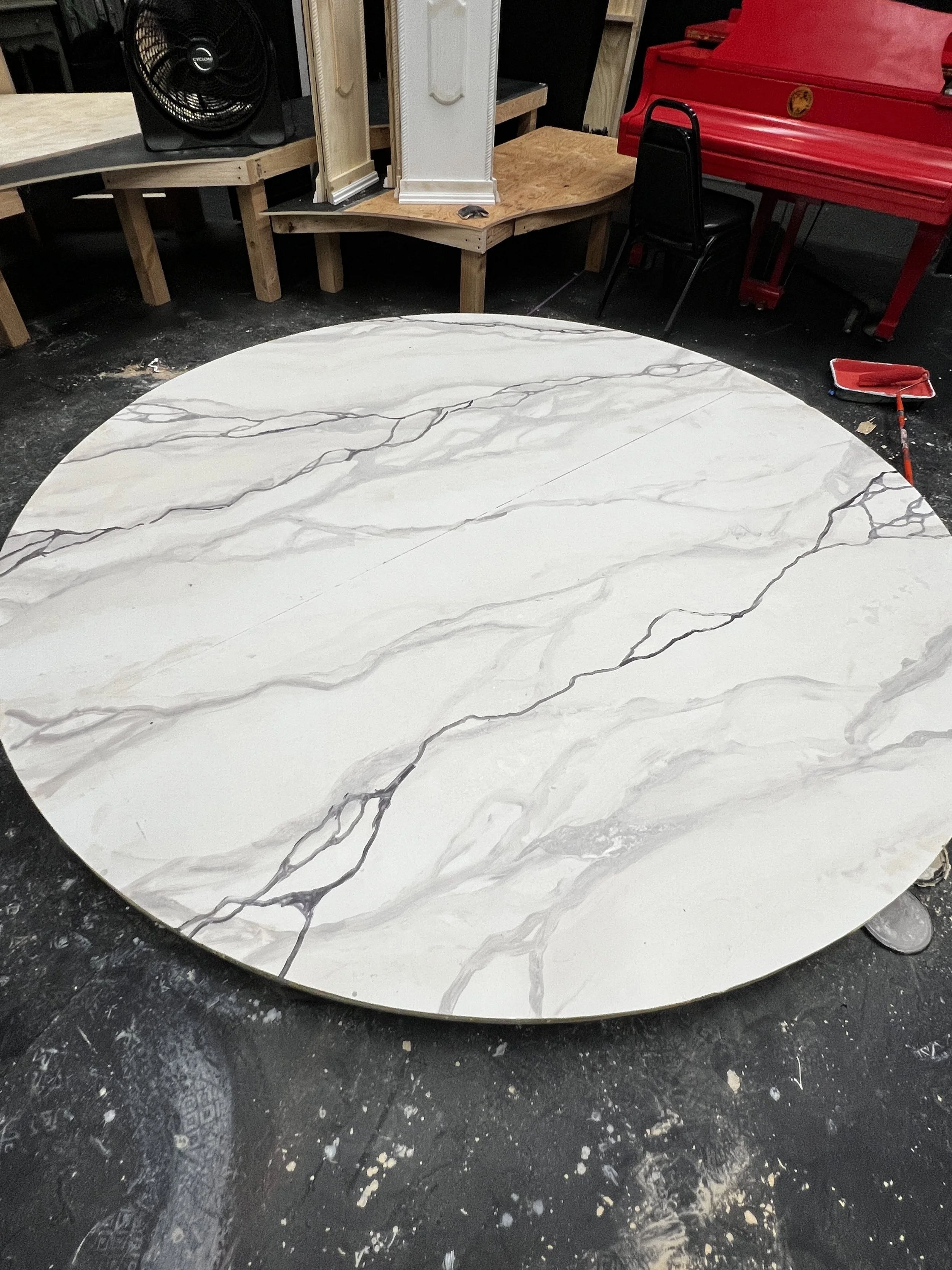 "Holiday GEM" - One More Productions - 2025 - Stone piano stand