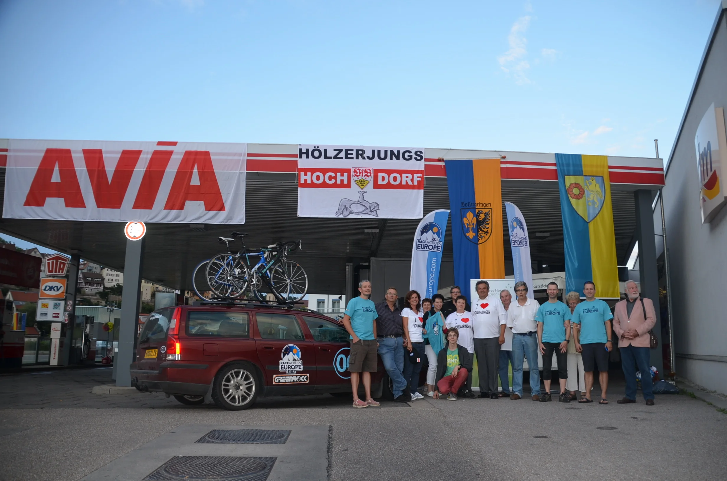 Our amazing German supporters in Horb am Neckar and Volmaringen
