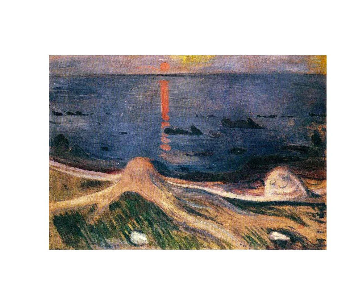 Edvard Munch, Mystery of the beach