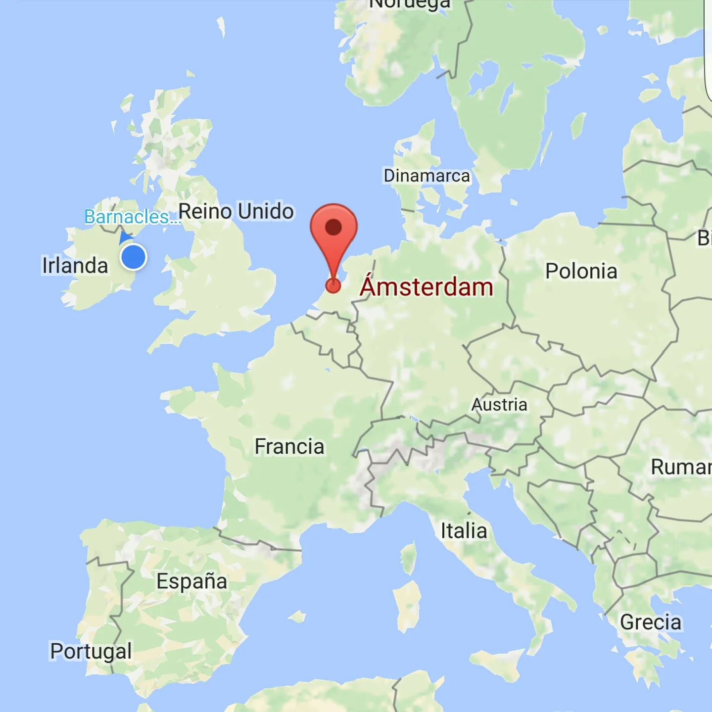 Amsterdam en Europa