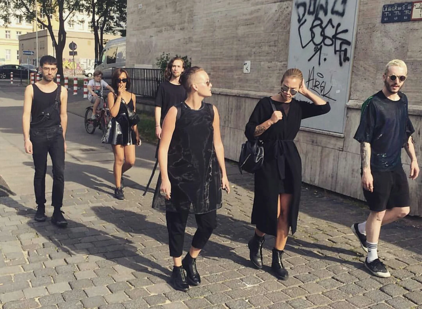 Asistentes a Berghain