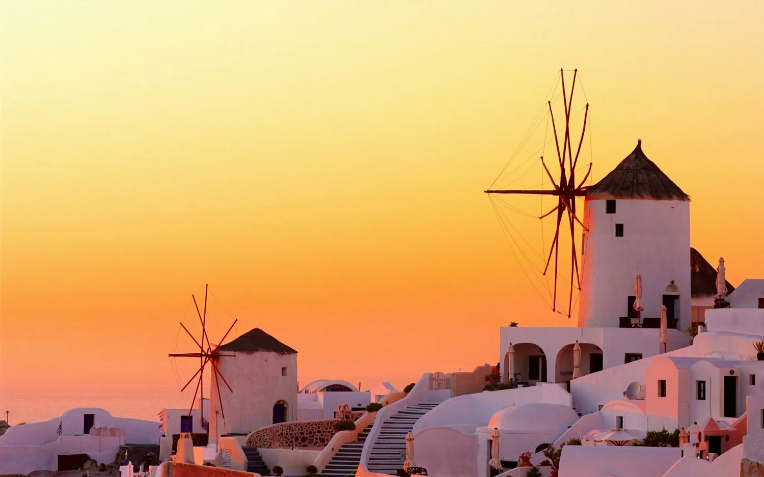 Atardecer en la Oia, Santorini