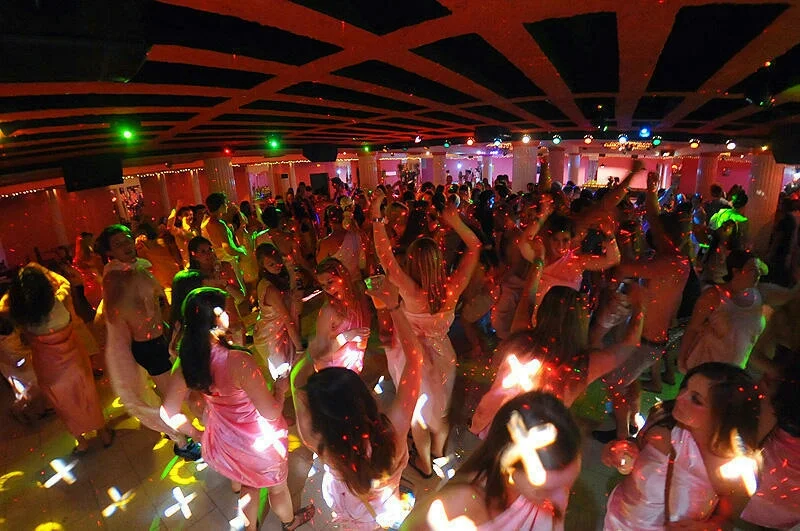 Toga Party en Pink Palace