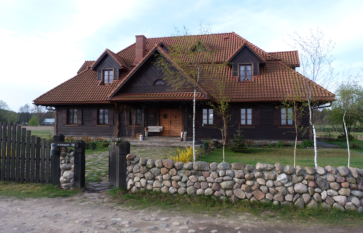 Guest house at Kiermusy