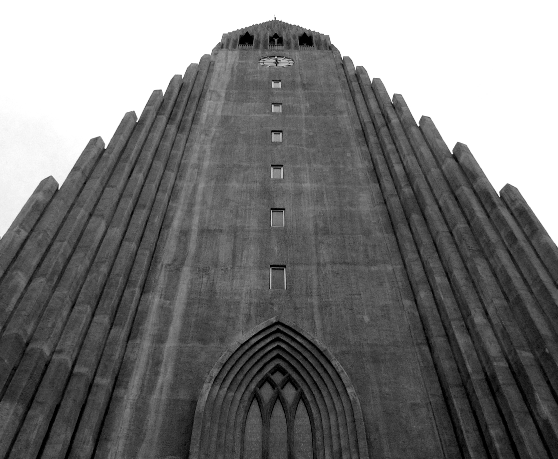Reykjavik Cathedral in October