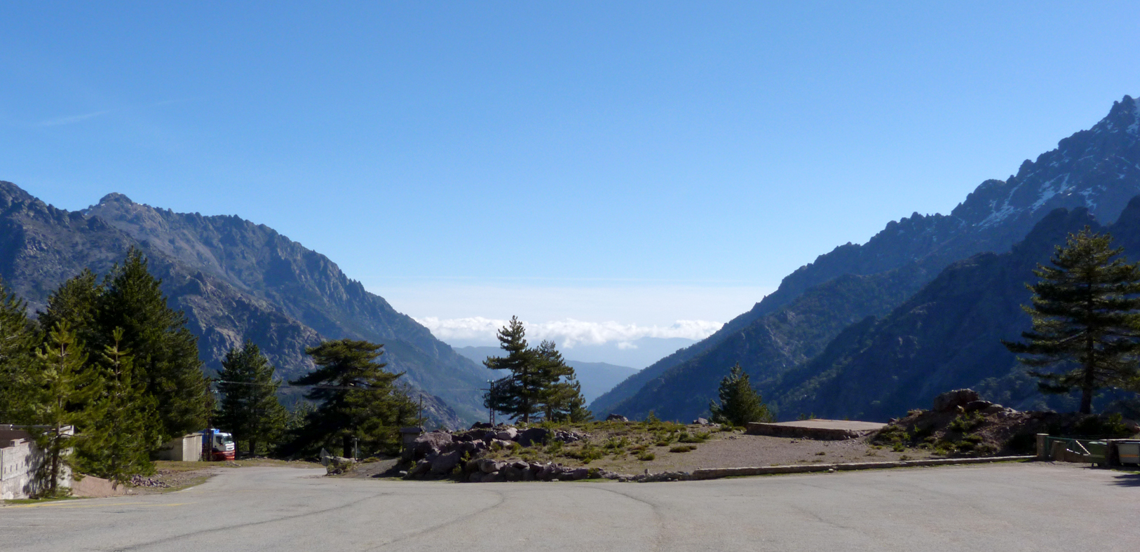 Haute Asco Ski Centre car park