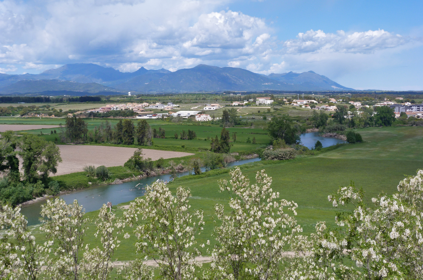 View from Aleria Fort