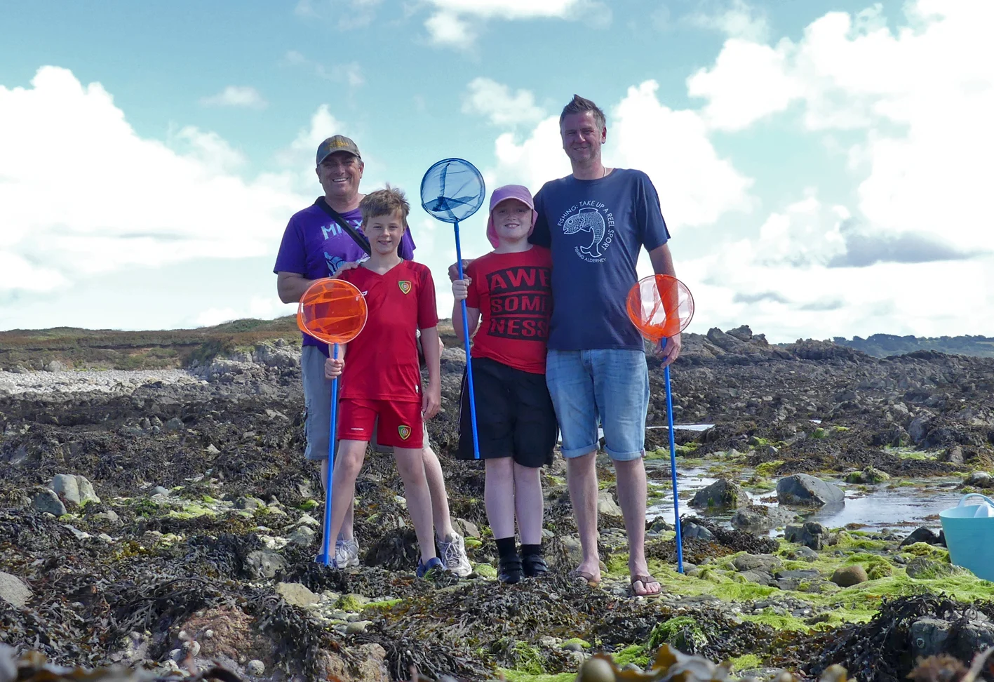 "The Rockpool Ninjas" - Lihou Causeway, 8 Aug 17