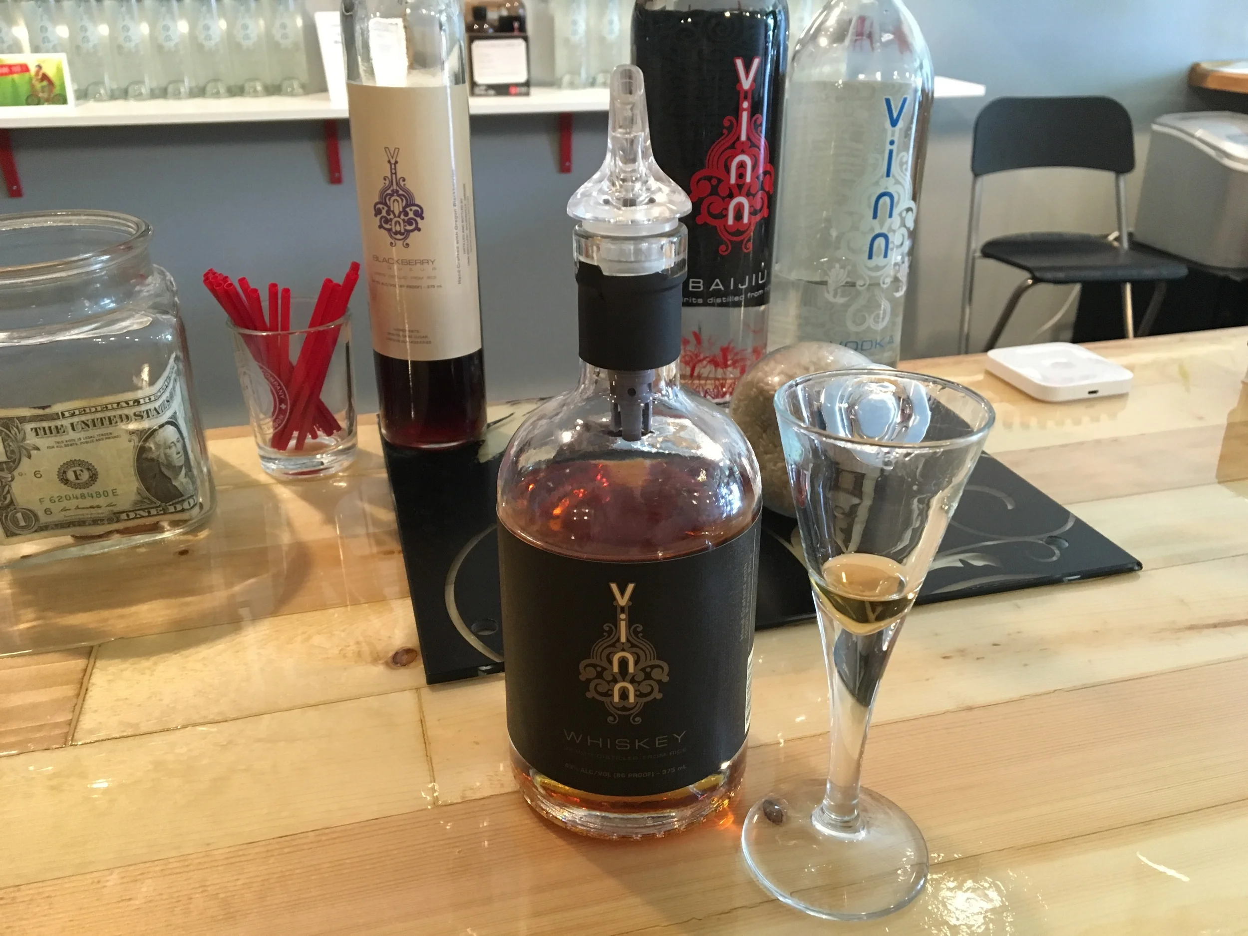 Baiju-based Whiskey from Vinn Distillery. 