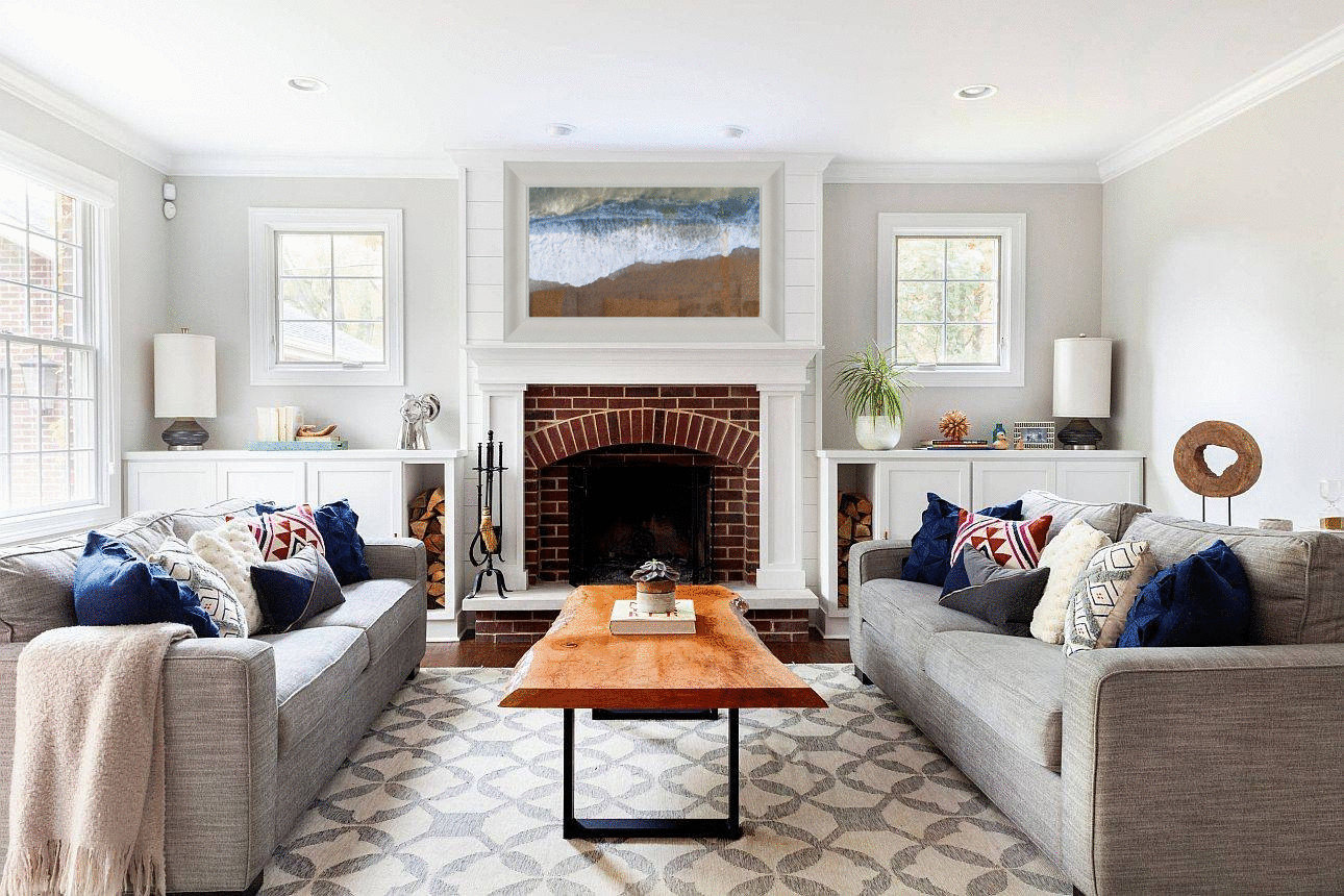 THE MALAGA WHITE FRAME MIRROR TV.gif