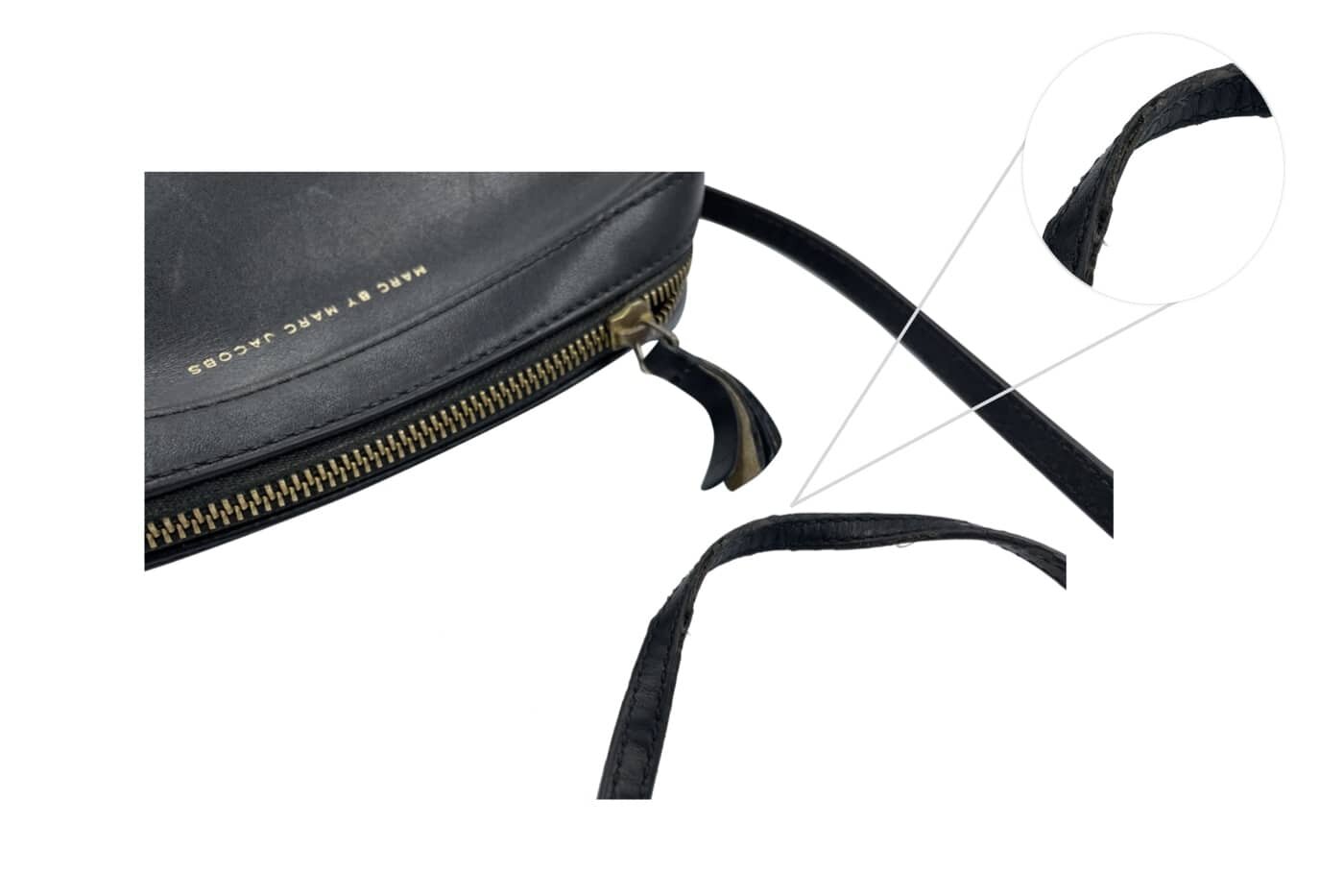 Marc Jacobs Bag Strap Edging Repair — SoleHeeled
