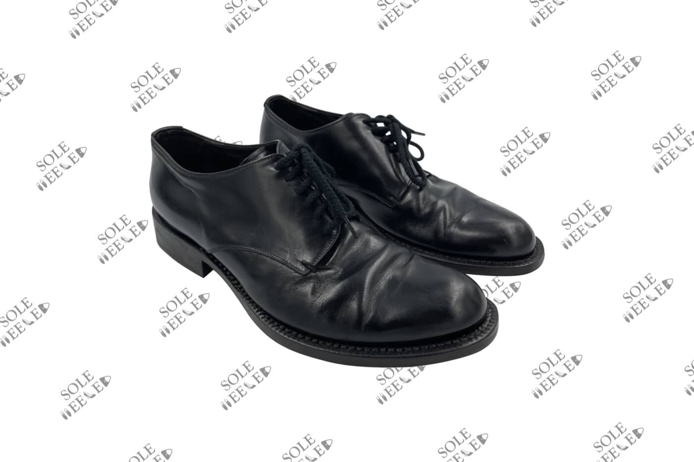 Prada Shoe Half Leather Resole — SoleHeeled