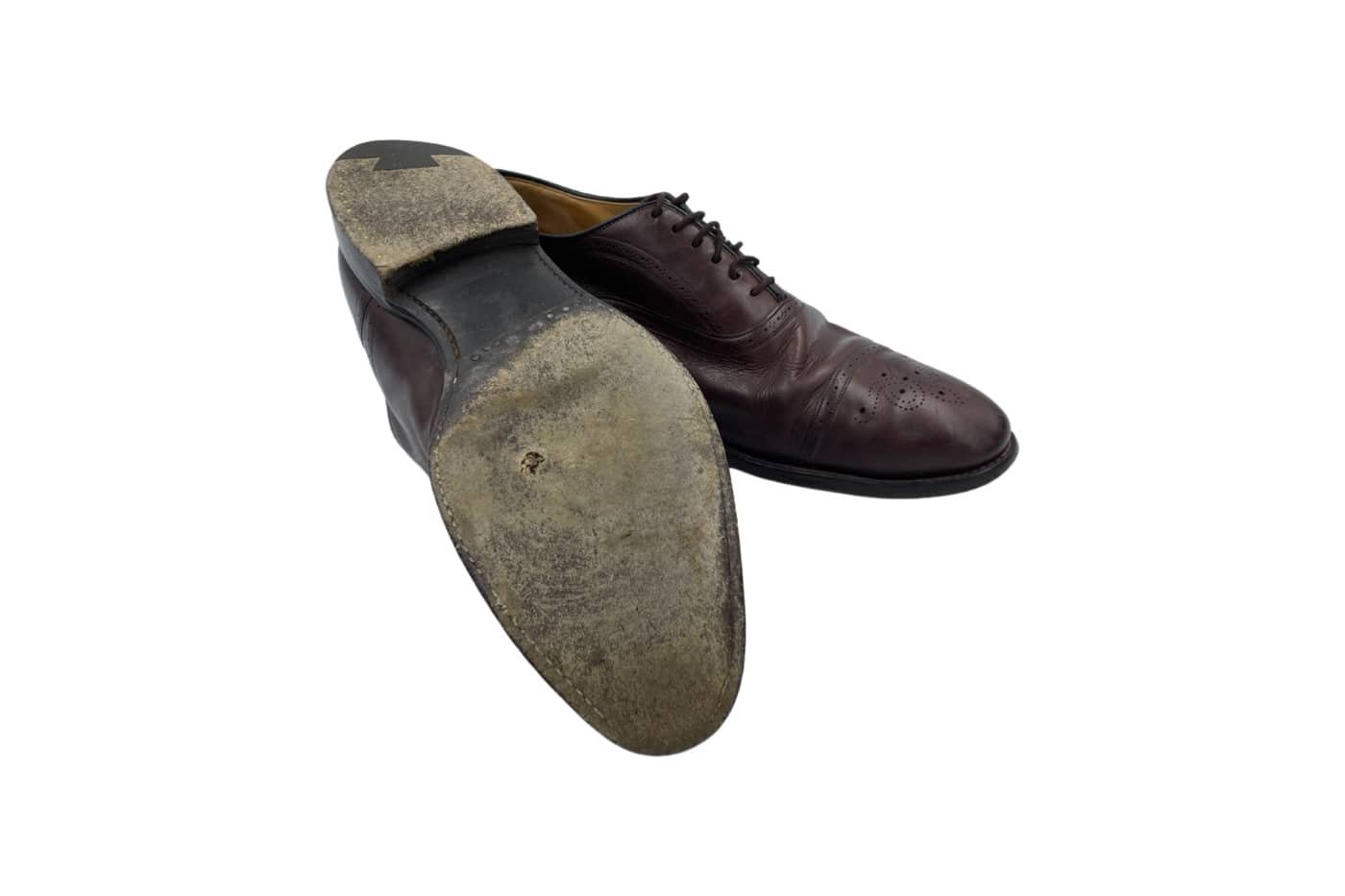 Church's Shoe JR Leather Half Resole & Reheel — SoleHeeled
